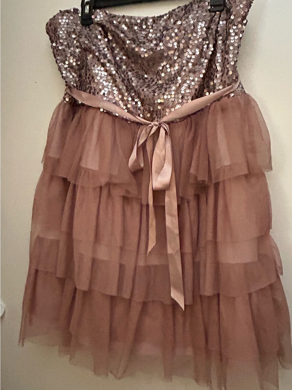 Lily Rose Sequin & Chiffon cocktail dress size 3x